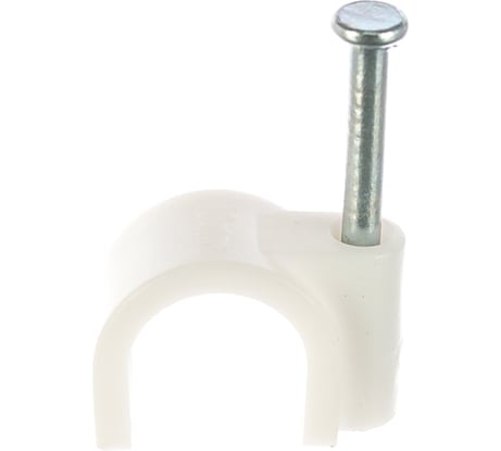 Крепежная скоба Navigator круглая d10 с гвоздем NCR-10-50 50 шт. 71071