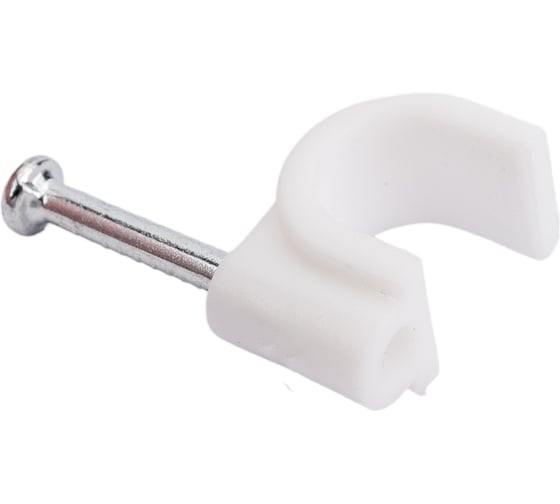 Крепежная скоба Navigator круглая d10 с гвоздем NCR-10-50 50 шт. 71071