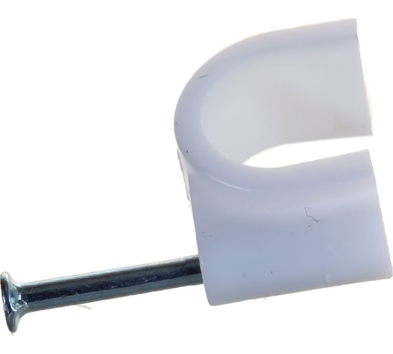 Крепежная скоба Navigator круглая d12 с гвоздем NCR-12-50 50 шт. 71072