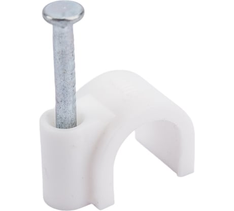 Крепежная скоба Navigator круглая d8 с гвоздем NCR-08-50 50 шт. 71069