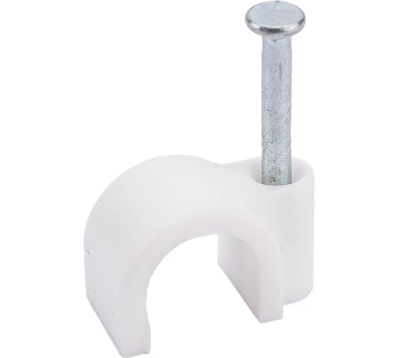 Крепежная скоба Navigator круглая d8 с гвоздем NCR-08-50 50 шт. 71069