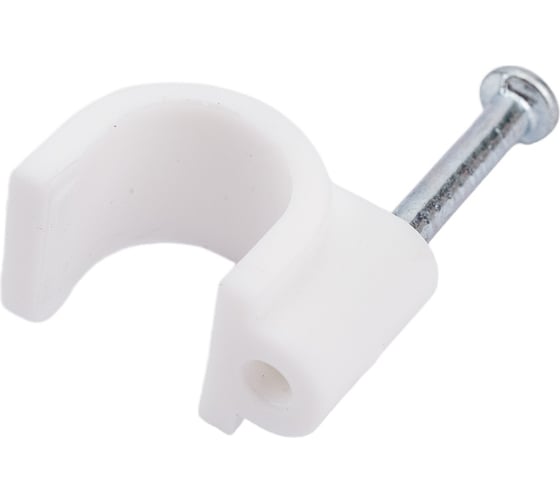 Крепежная скоба Navigator круглая d8 с гвоздем NCR-08-50 50 шт. 71069