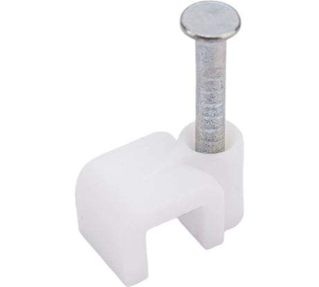 Крепежная скоба Navigator прямая d4 с гвоздем NCS-04-50 50 шт. 71079