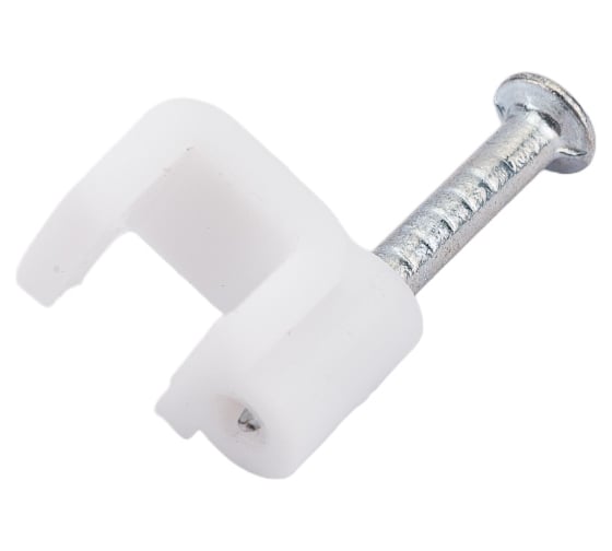 Крепежная скоба Navigator прямая d4 с гвоздем NCS-04-50 50 шт. 71079