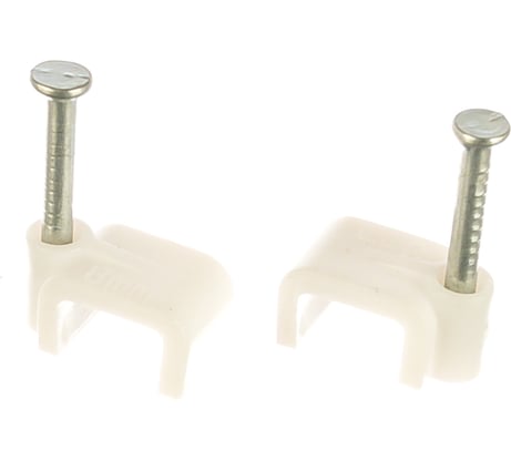 Крепежная скоба Navigator прямая d8 с гвоздем NCS-08-50, 50 шт. 71083