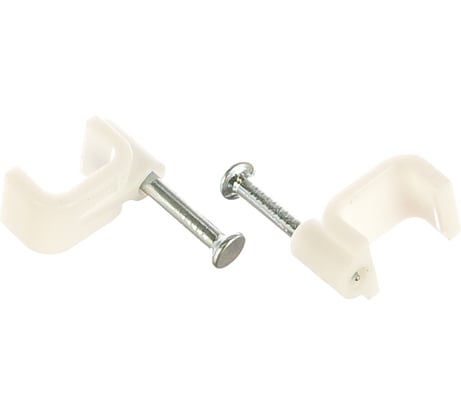 Крепежная скоба Navigator прямая d9 с гвоздем NCS-09-50 50 шт. 71084