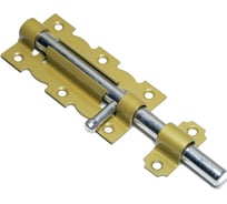 Дверная задвижка STARFIX 110 мм, золотой металлик SMP-24488-1