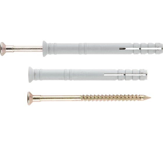 Дюбель-гвоздь STARFIX 8x140 мм, полипропилен, потайной, 5 кг SMV2-42994-5 1
