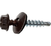 Саморез Tech-Krep КР сверло, 4.8x28 мм, RAL 8017, шоколадно-коричневый, 5 кг, коробка 140559 25889951