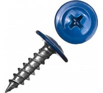 Саморез Tech-Krep KP ШСММ 4.2x16 мм, синий RAL 5005, 1 000 шт. 133676