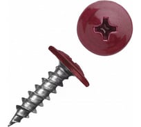 Саморез Tech-Krep KP ШСММ 4.2x16 мм, темно-красный RAL 3005, 1 000 шт. 133679