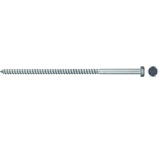 Сантехнический шуруп Tech-Krep DIN 571, 8x200 мм, 300 шт. 133355