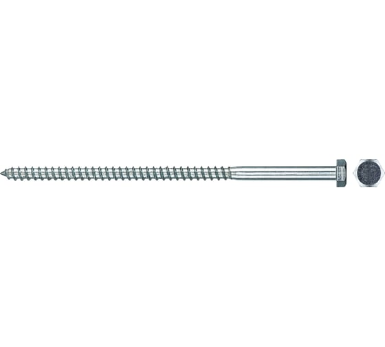 Сантехнический шуруп Tech-Krep DIN 571, 8x180 мм, 300 шт. 133354 1