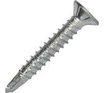 Саморез для оконных конструкций HARDWEX ТМ HWX2-GK-P5-3.9x25 мм, св.№3, Phillips №2, цинк, 1000 шт. 3000000000564