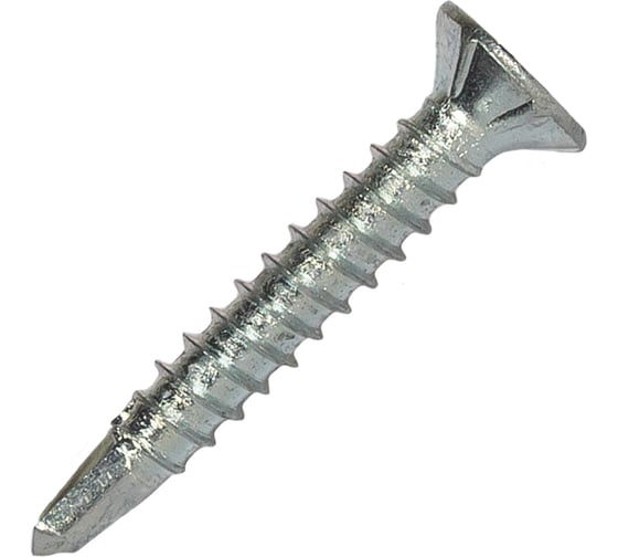 Саморез для оконных конструкций HARDWEX ТМ HWX2-GK-P5-3.9x25 мм, св.№3, Phillips №2, цинк, 1000 шт. 3000000000564