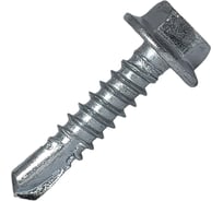 Саморез по металлу без шайбы с увеличенным буртом HARDWEX ТМ HWX7-D12-Р9-5.5x25 мм, св.№3, цинк, 500 шт. 5190000240409