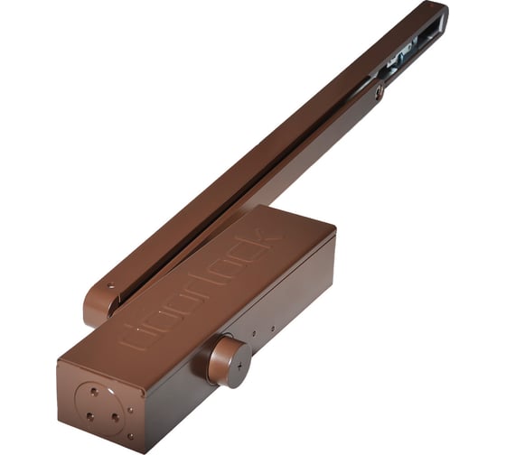 Доводчик со скользящей тягой Doorlock dl340s bc en1-4 коричневый 75568