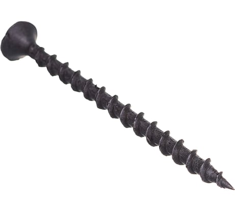 Саморез по дереву КРЕП-КОМП черный 3,5х51 400шт чд51ф
