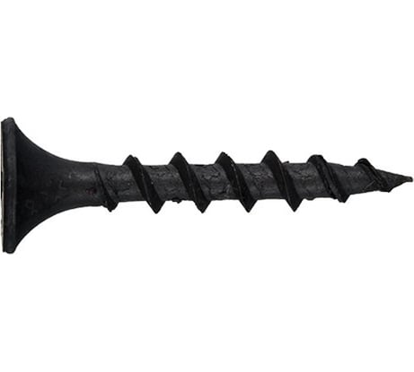 Саморез по дереву КРЕП-КОМП черный 4,8х152 100шт чд152ф