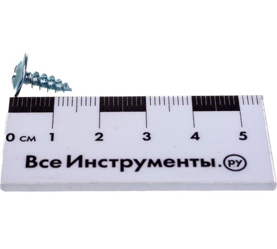 Саморез с прессшайбой КРЕП-КОМП острый 4,2х13 1500шт пшо13ф