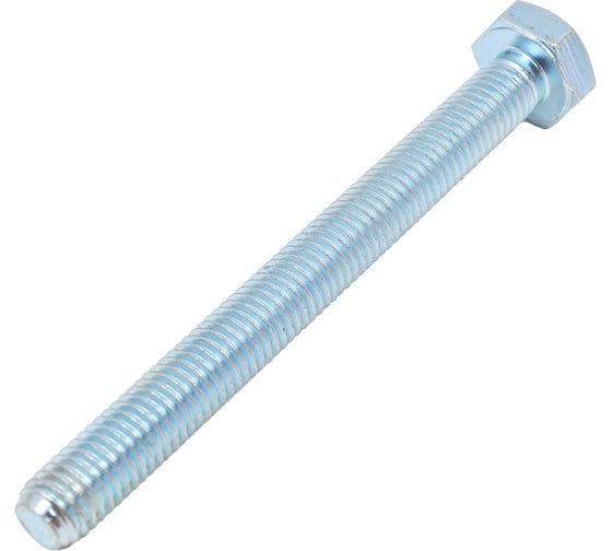 Болт ЦКИ DIN 933, М10x100 мм, 5.8, цинк, SW17, 25 шт. 33228 1
