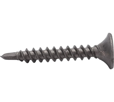 Потайной саморез КРЕП-КОМП сверло черный 3,5х25 1000шт спч25ф