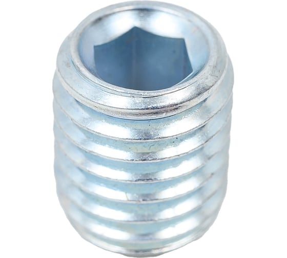 Установочный винт ЦКИ DIN913 М10x12 45H Ц HEX 5.0 10 шт. 74901