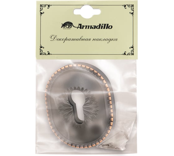 Накладка на цилиндр ARMADILLO ESC.C.CL/OV (ET-DEC CL) ABL-18 темная медь 34917