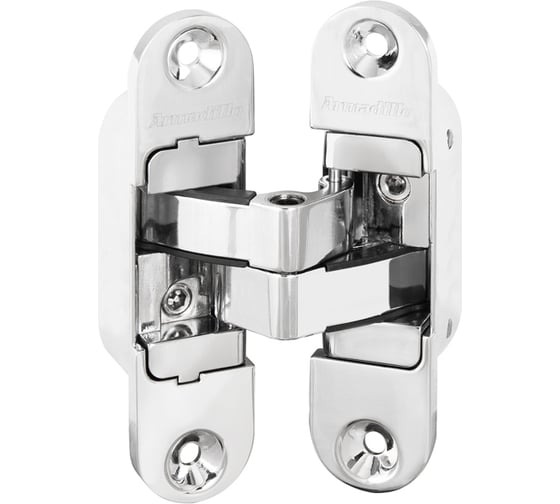 Петля скрытой установки ARMADILLO U3D6200L CP левая (Architect 3D-ACH 60) хром 60 кг (2 шт) 34817