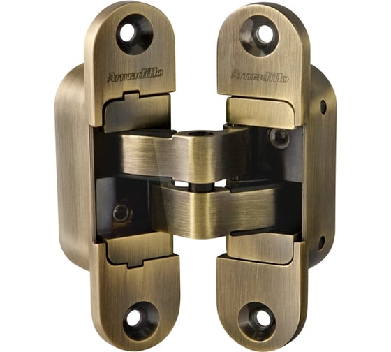 Петля скрытой установки ARMADILLO U3D6200R AB правая (Architect 3D-ACH 60) бронза 60 кг (2 шт) 32233
