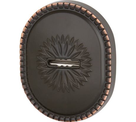 Накладка на сувальдный замок ARMADILLO ESC.S-auto.CL/OV (PS-DEC CL) ABL-18 темная медь 34933