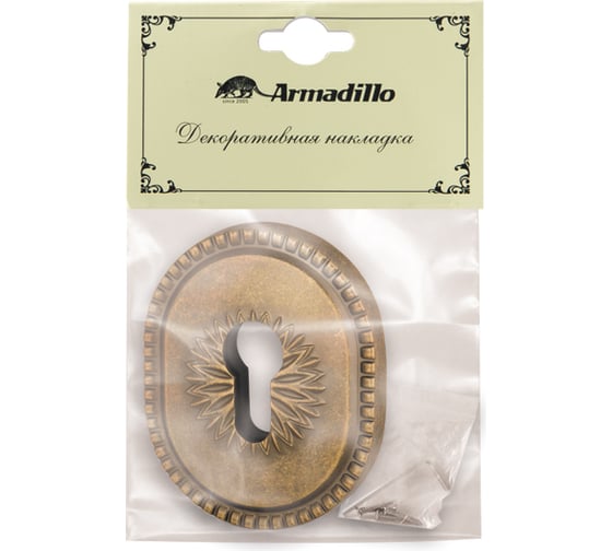 Накладка на цилиндр ARMADILLO ESC.C.CL/OV (ET-DEC CL) OB-13 античная бронза 34919
