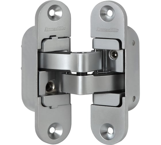 Петля скрытой установки ARMADILLO U3D6200R SC правая (Architect 3D-ACH 60) матовый хром 60 кг (2 шт) 28765 1