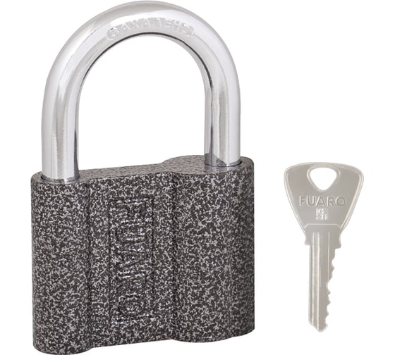 Навесной замок FUARO PL-PROTEC-4071 3key (PL-4070) английский/блистер 42537 1