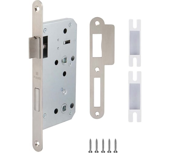 Врезной замок FUARO DD.INOX/WC-55.78 45013