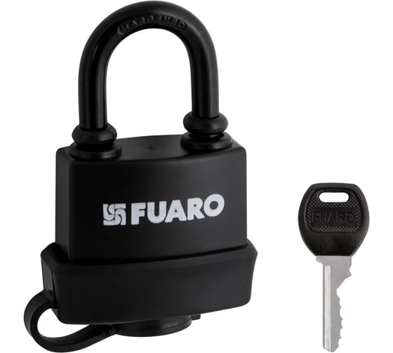 Навесной замок FUARO PL-WEATHER-3650 Black 3key (PL-3650) английский 42535 1