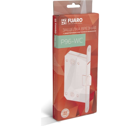 Защелка FUARO PLASTP96WC-50 (P96WC-50) SSC сатин/хром 45447