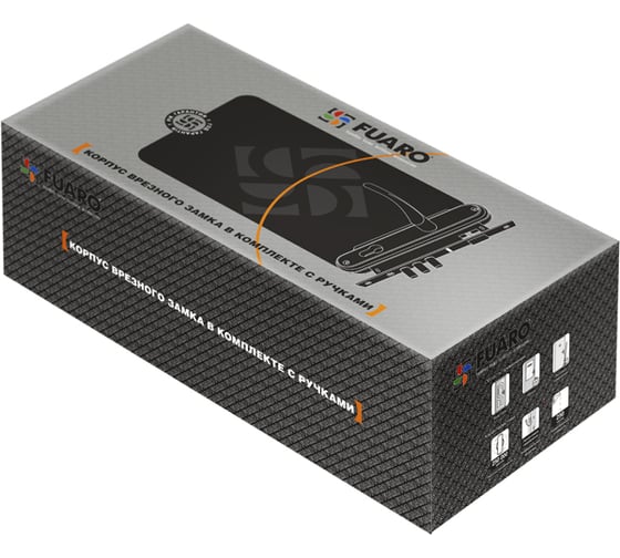 Цилиндровый замок с в комплекте с ручкой FUARO LOCKSET.1511W/B AB бронза 27015