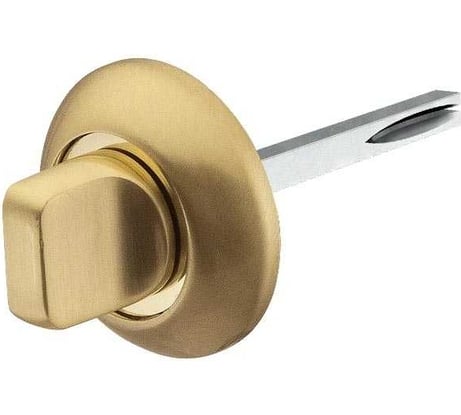 Поворотная ручка FUARO BKW8.R.RM54 (BKW8 RM) SG/GP-4 матовое золото/золото 27393