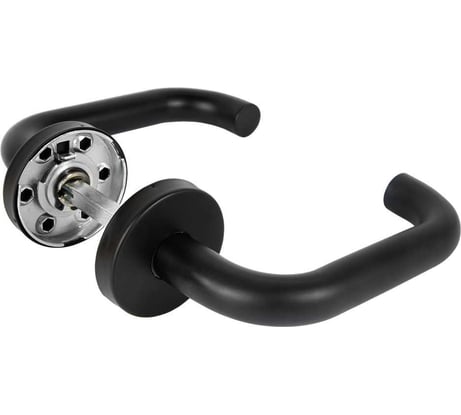 Раздельная ручка FUARO R.DSS201-0203/19 (DSS-0203/19) INOX 201 black 45457