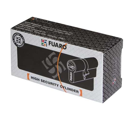 Цилиндровый механизм FUARO (100 CA/105) 1000CAKey105(30+10+65) CP хром 3Key 25865