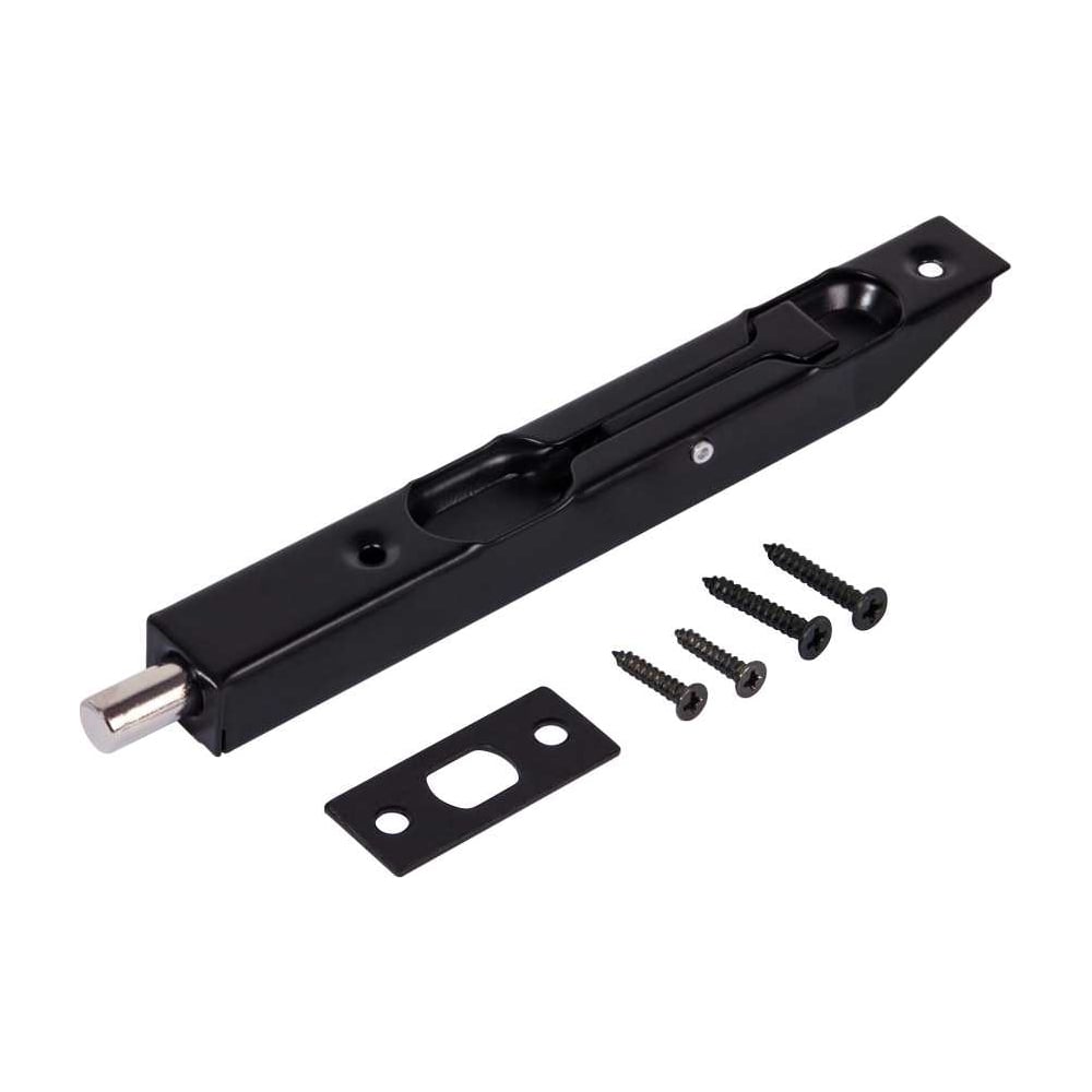 Дверной торцевой упор FUARO RIGEL16-140 (FB 140-16) BL-24 черный 43483 ...