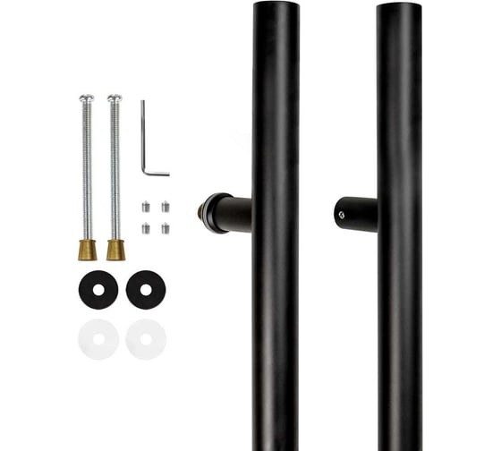 Ручка-скоба FUARO PULL.PH32/1200.22 INOX 304 (PH-22-32/1200-INOX) BLACK 45507