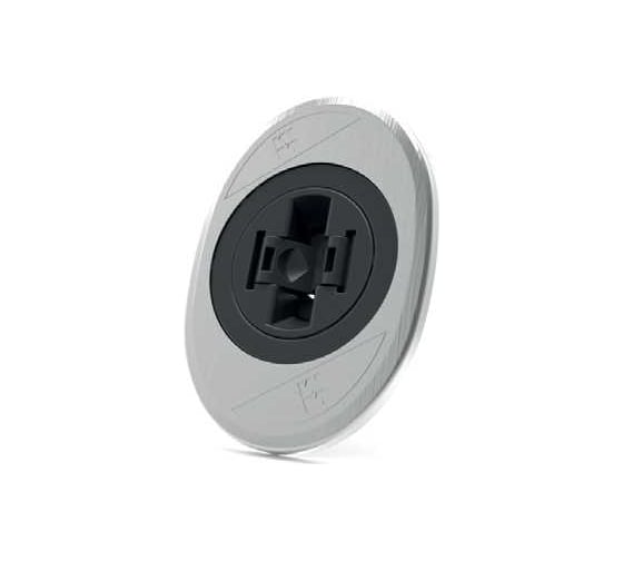 Накладка на замок MOTTURA 3D KEY, внутренняя 95.503B0 /глубина 10 (хром), 1 шт 40247