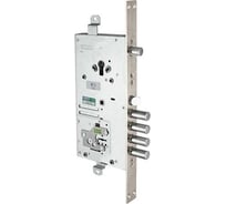 Врезной двухсистемный замок MOTTURA 54.J936M-D MyKey правый, перекодировка с торца, ключ 40 мм, без накладок 33397