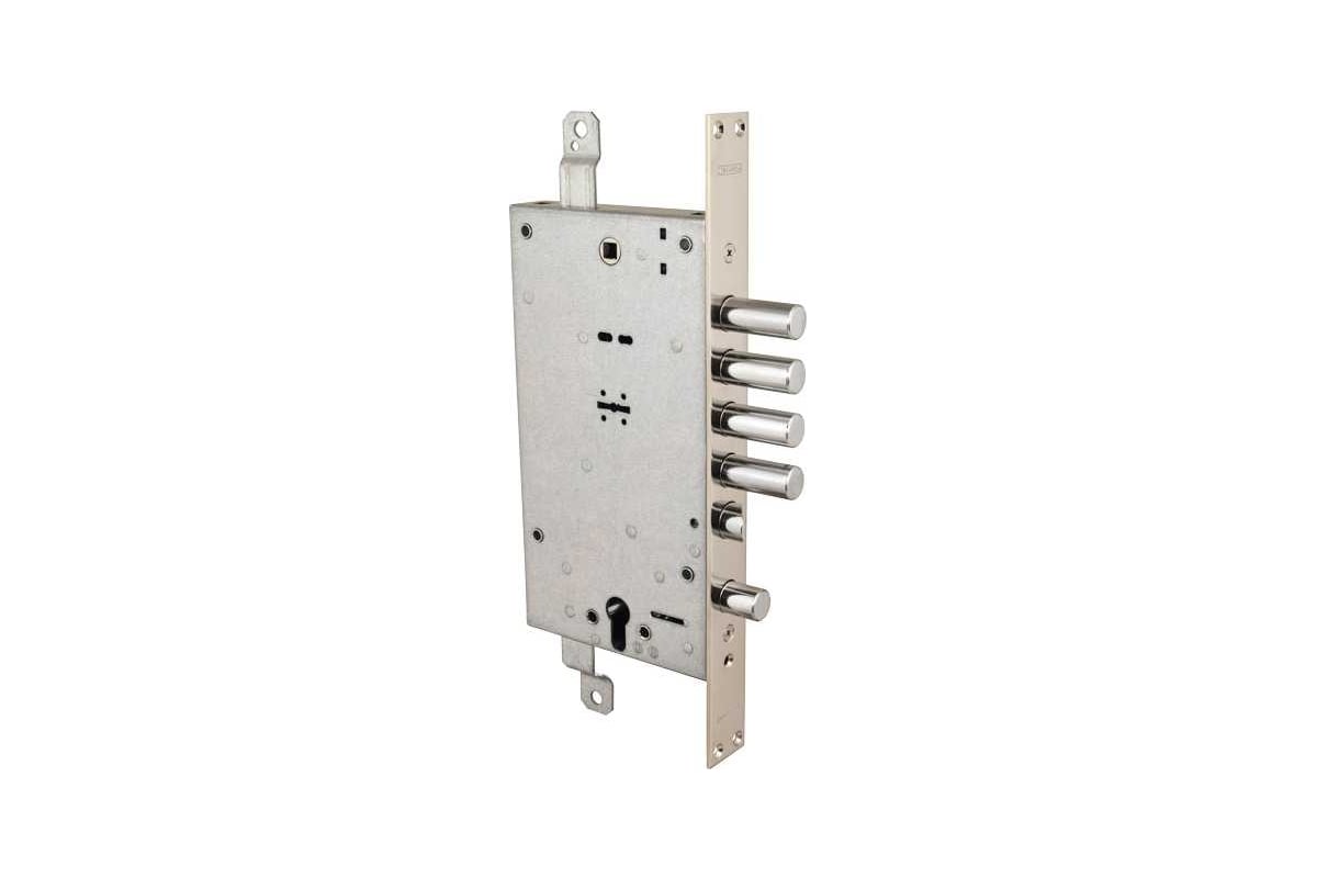 Врезной двухсистемный замок MOTTURA 54.787, (без накладок) ключ 60 мм ...