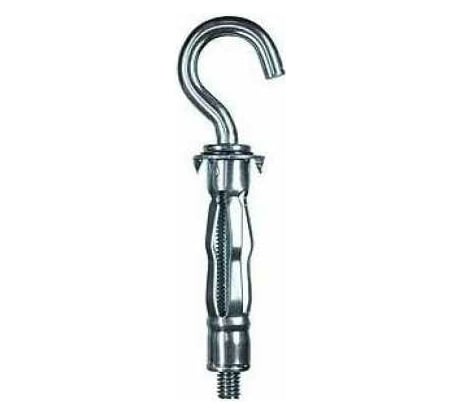 Металлический дюбель КРЕП-КОМП МОЛЛИ с крюком 5х52 50шт млк552