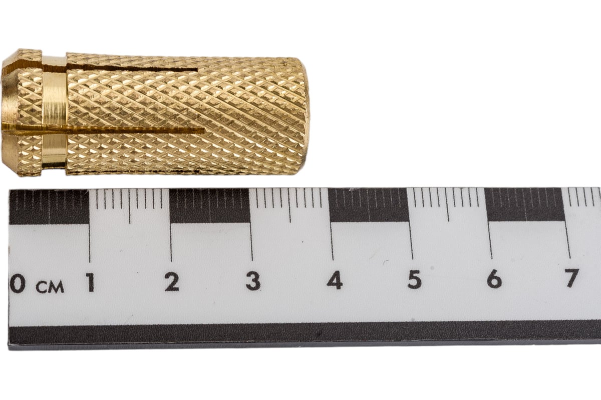 Купить Латунная цанга КРЕП-КОМП м12 100шт цл12 по цене от 0 р., длина ...