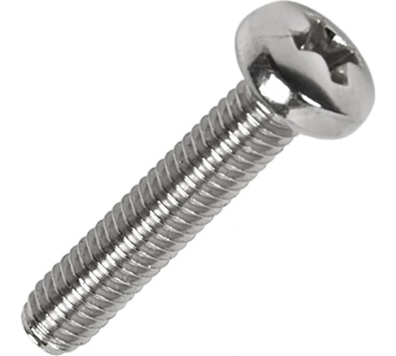 Винт ЦКИ DIN 7985, М6x40, нерж. A2, 20 шт. 13289