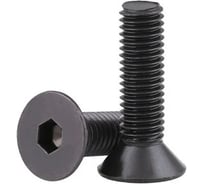 Винт ЦКИ DIN 7991, М5x6 10.9, окс., HEX3, 100 шт. 26486